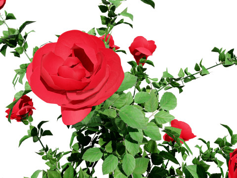 High-Detail Outdoor Plant Collection 3D 모델