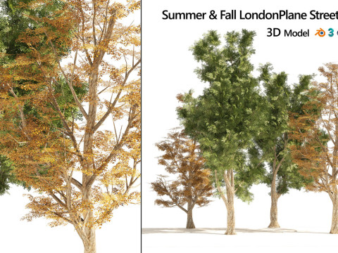 100 Highly Detailed Game ready Trees 3d collection Modello 3D