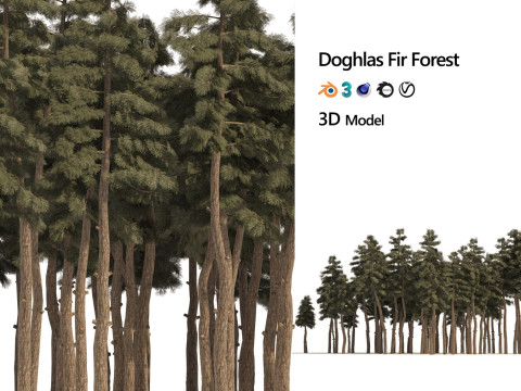 100 Highly Detailed Game ready Trees 3d collection Modello 3D