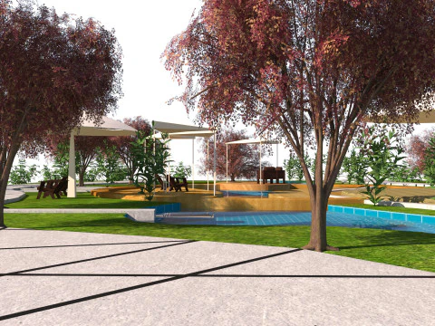 Cena 3d da serenidade de Parkside Modelo 3D