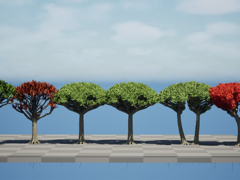 Дерево крові дракона 3D Модель