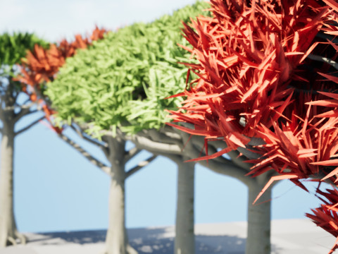 Дерево крові дракона 3D Модель