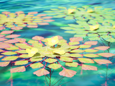 Mosaic Plant Model 3D