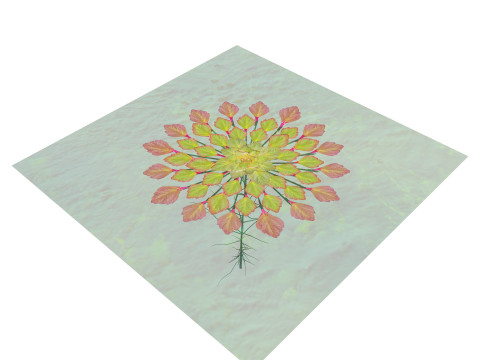 Mosaic Plant Model 3D