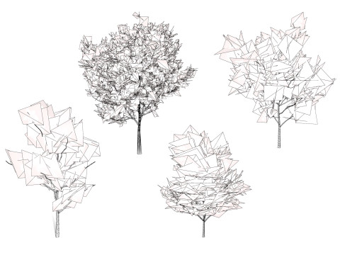 Purple Robe Robinia 3D 모델
