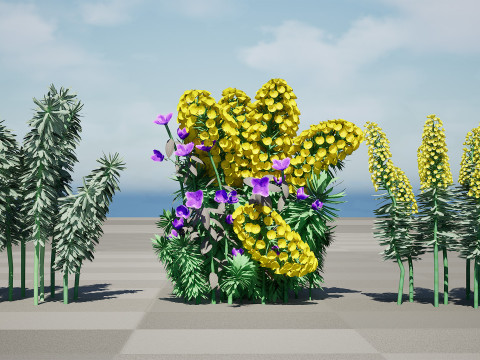 Gopher Spurge 3D Модель
