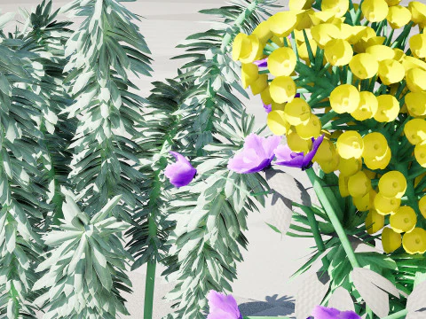 Gopher Spurge 3D Model