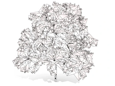 Albero di guava pronto per il gioco con tutorial gratuito Modello 3D