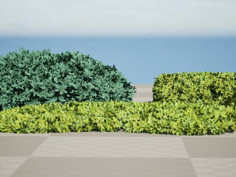 Juniper Bushes Modelo 3D