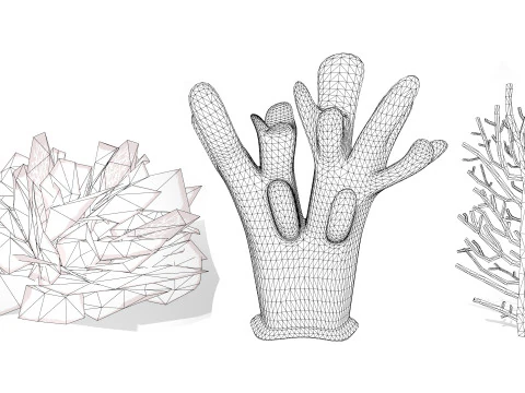 Underwater Coral and Plant Pack - s 3D Model