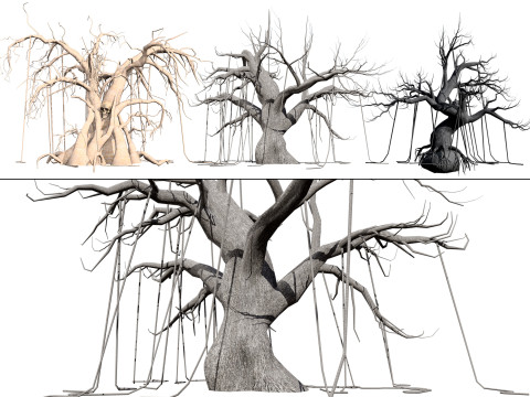 CreepyTrees 3Dモデル