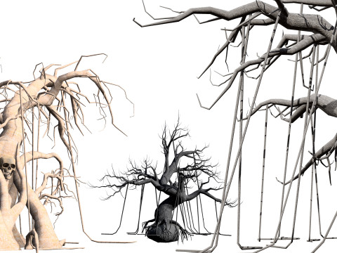 CreepyTrees 3D 模型