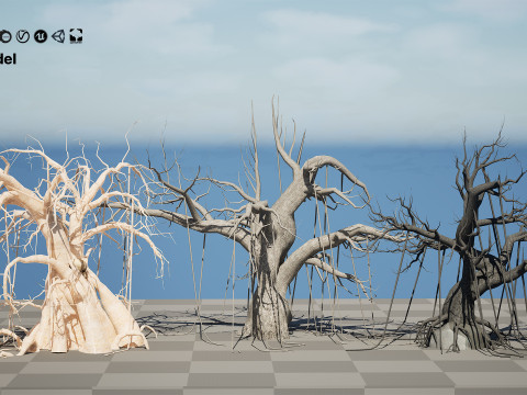 CreepyTrees 3D 模型