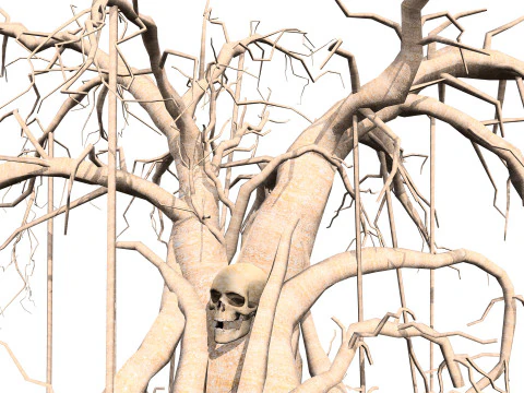 CreepyTrees 3D Model
