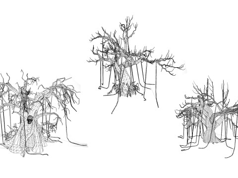 CreepyTrees 3D 模型