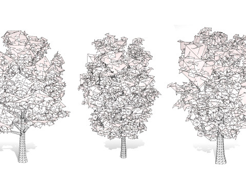 Realistic Pear Tree - All Seasons Modelo 3D