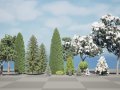 Conifer 3D Pack High-Quality 3D Модель