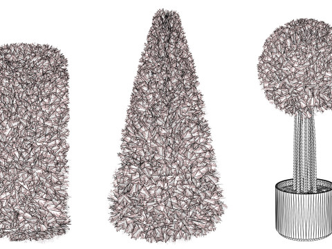 Flanders Bay Trees 3D Model