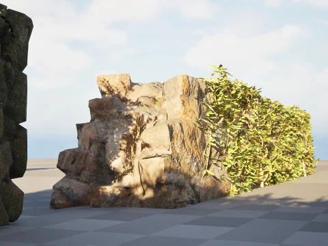 UK Hedgerow 3D Collection 3D Model