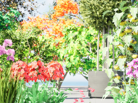 Flemish Plants Trees 3D Pack 3D मॉडल