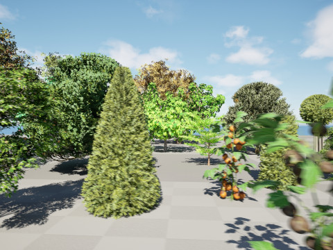 Flemish Plants Trees 3D Pack 3D मॉडल