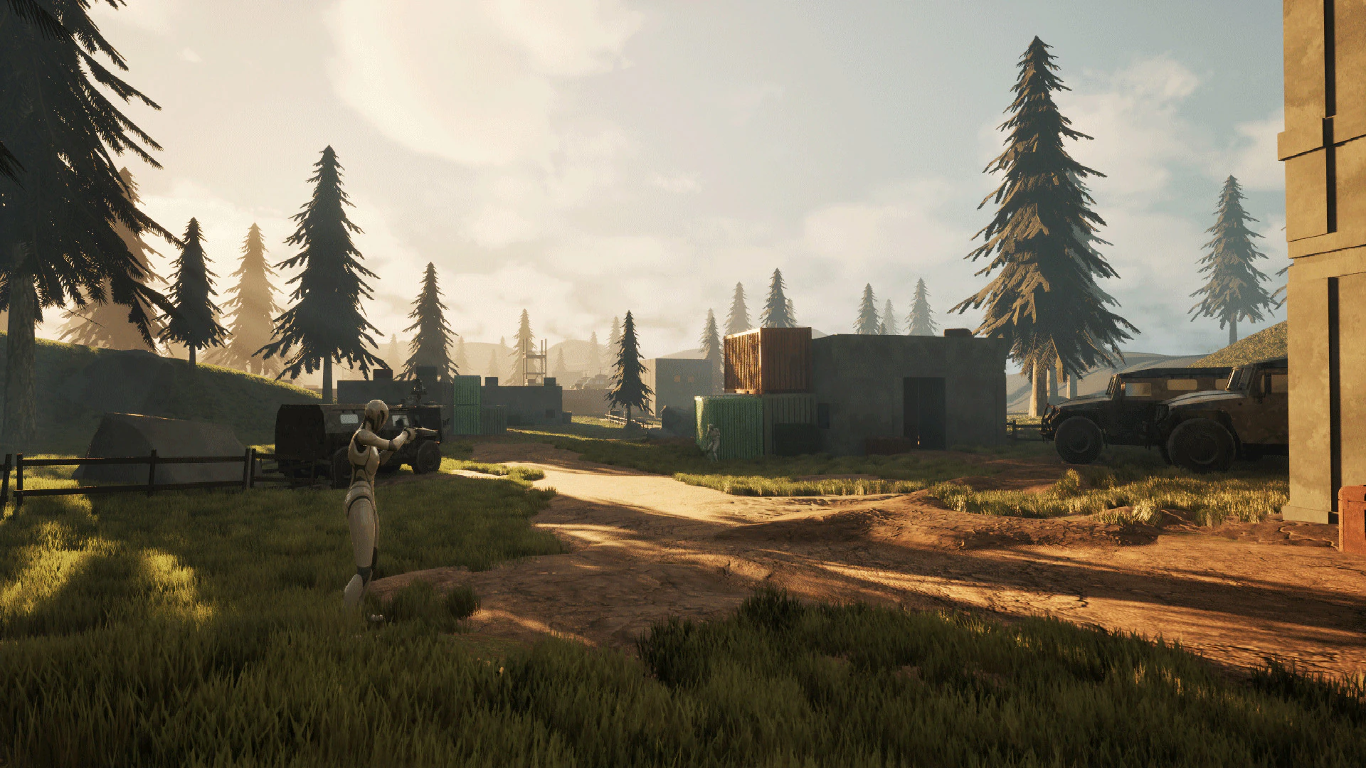 Military Battlefield Environment - Unreal Engine 3D Model .c4d .max .obj .3ds .fbx .stl .blend 