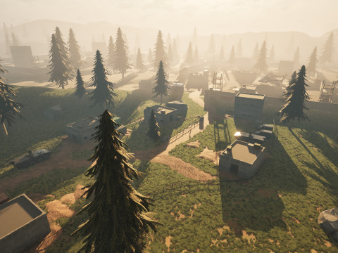 Military Battlefield Environment - Unreal Engine 3D Modell
