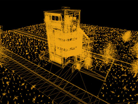 Preposizione della casa contemporanea 3d Modello 3D