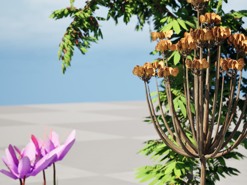 Photorealistic Moroccan Flora Collection 3D Модель