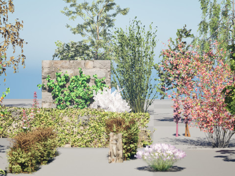 British Vegetation 3D Asset Pack 3D Model