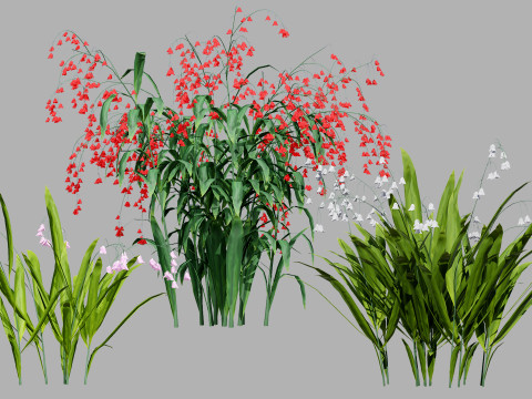 British Vegetation 3D Asset Pack 3D Model