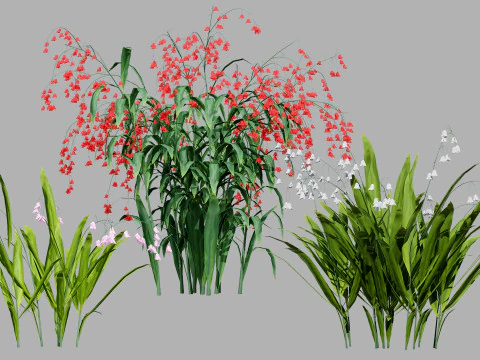 British Vegetation 3D Asset Pack 3D Model