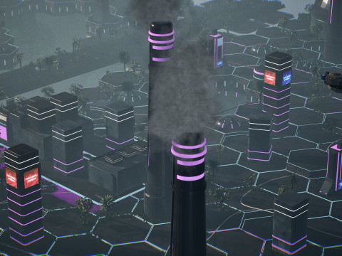 新网络前沿模块化科幻前哨虚幻引擎环境 3D 模型