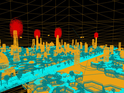 新网络前沿模块化科幻前哨虚幻引擎环境 3D 模型