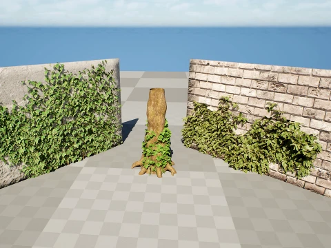 Ivy Plants Collection 01 3D Model