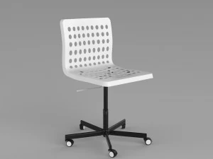 офісне крісло 3D Модель