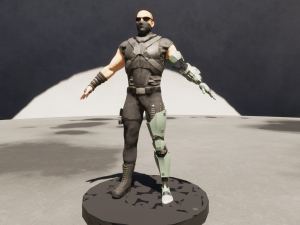 army man Model 3D