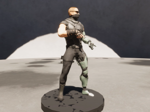 army man 3D Model