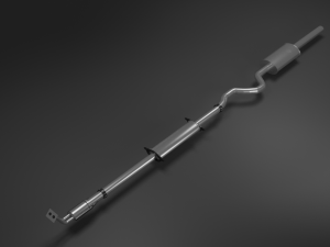 exhaust system made by vudu95 3D मॉडल