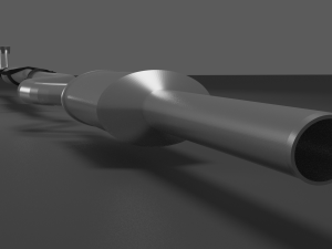 exhaust system made by vudu95 Modello 3D