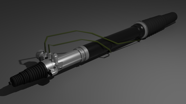 steering rack by vudu95 3D मॉडल .c4d .max .obj .3ds .fbx .stl .blend 