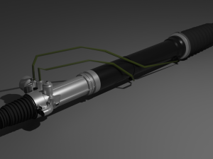 steering rack by vudu95 3D Model