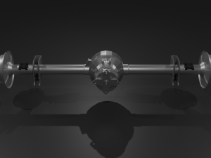 rear axle by vudu95 3D Model
