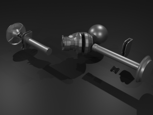 rear axle by vudu95 3D Model