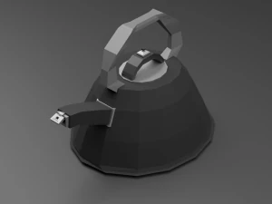 vudu95의 주전자 3D 모델