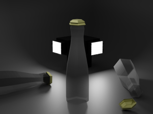 bottle by vudu95 3D 모델