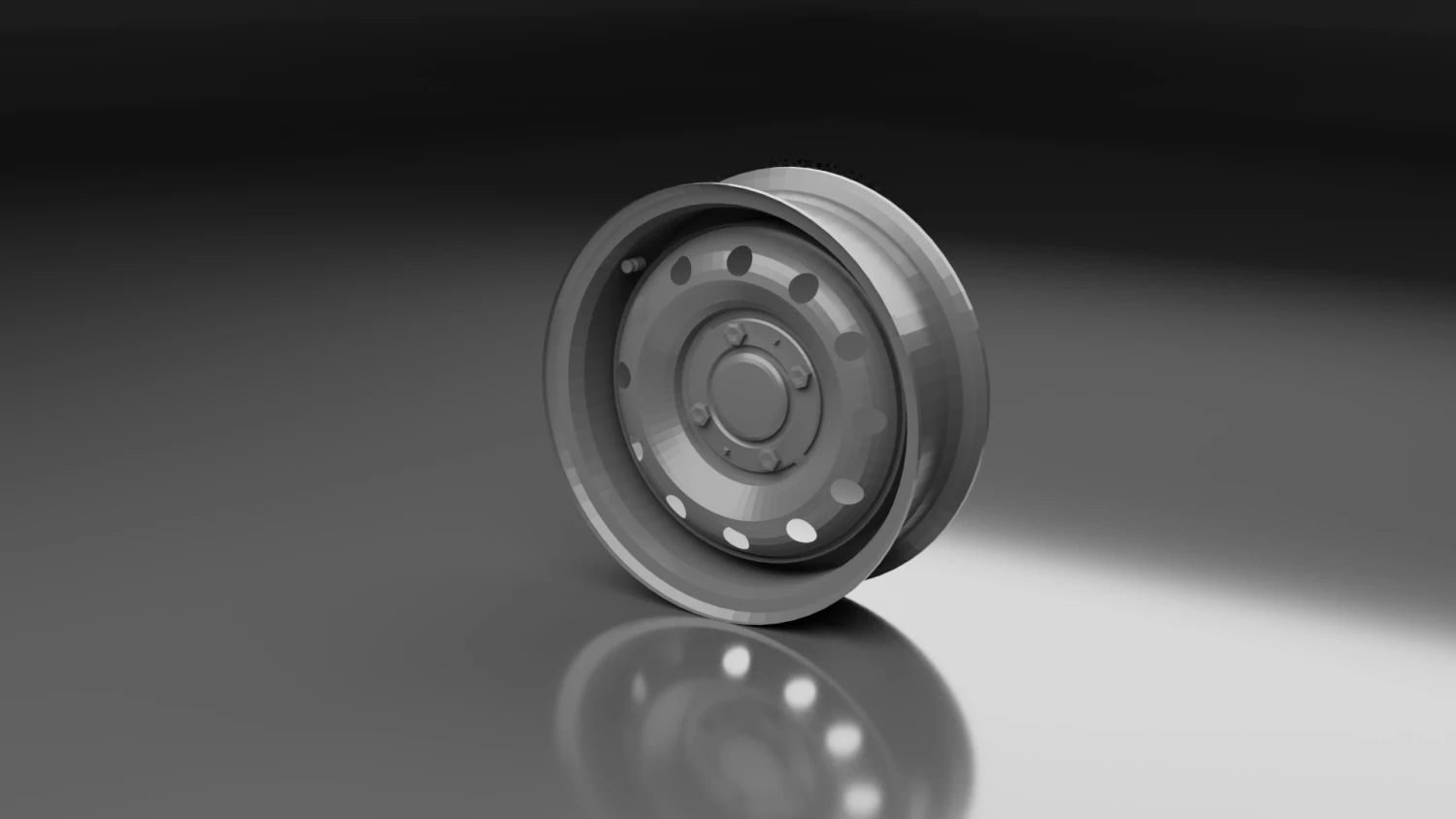 stamped disc by vudu95 3D Model .c4d .max .obj .3ds .fbx .stl .blend