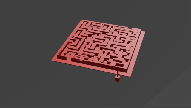 ofek maze 3D Print Model .c4d .max .obj .3ds .fbx .stl .blend 