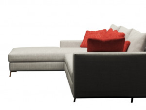 modern fabric sofa Modèle 3D