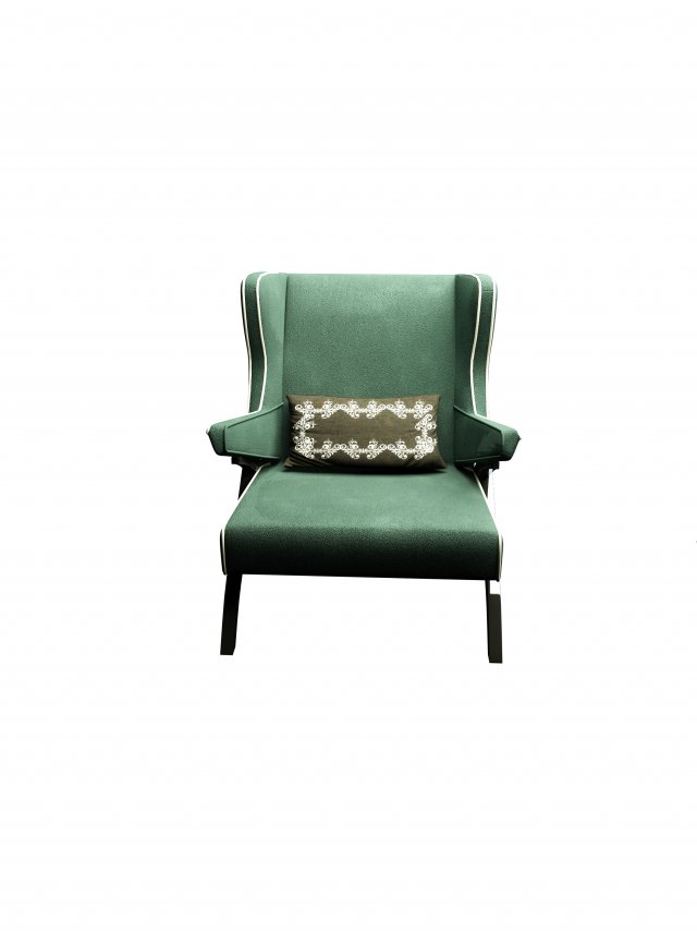 arm chair 3D Model .c4d .max .obj .3ds .fbx .stl .blend 
